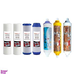 فیلتر تصفیه کننده آب آکوآ کلیر مدل REFILL-AC7Q مجموعه 7 عددی