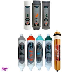 فیلتر دستگاه تصفیه کننده آب آکوآ کلیر مدل SUPERB FILTER - 8GM مجموعه 8 عددی
