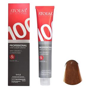 رنگ مو آتوسا  شماره 6.34 حجم 100 میلی لیتر رنگ بلوند عسلی تیره