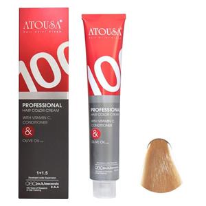 رنگ مو آتوسا  شماره 9/31  حجم 100 میلی لیتر رنگ بلوند بژ خیلی روشن