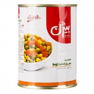کنسرو سبزی مخلوط بیژن - 380 گرم