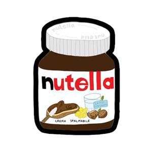 استیکر طرح نوتلا کد 2247