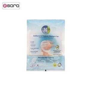 کلاه شامپو بهداشتی انتی باکتریال یونی مد مدل Non Rinse Uni Med Antibacterial Hair Shampoo Cap 