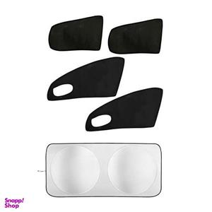 آفتاب گیر شیشه خودرو پاسیکو مدل P526 مناسب برای پژو 206 مجموعه 5 عددی