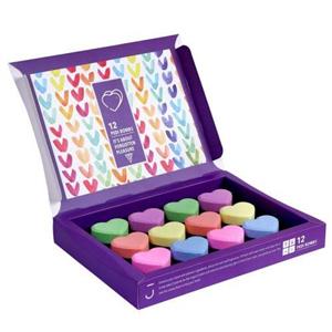 کوکتل پدیکور ژبن پلاس مدل Heart وزن 600 گرم بسته 12 عددی\t