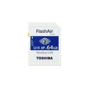 کارت حافظه‌ microSDXC توشیبا مدل Flash Air W-04 کلاس 10 استاندارد UHS-I U3 سرعت 90MBps ظرفیت 64 گیگابایت