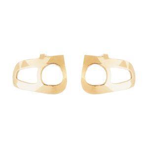 گوشواره طلا 18 عیار زنانه مایا ماهک مدل ME0838 Maya Mahak ME0838 Gold Earrings For Women