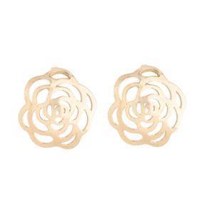 گوشواره طلا 18 عیار زنانه مایا ماهک مدل ME0823 Maya Mahak ME0823 Gold Earrings For Women