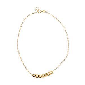 پابند طلا 18 عیار زنانه مایا ماهک مدل MA0125 Maya Mahak MA0125 Gold Shackles For Women
