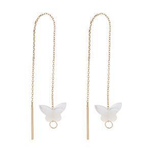 گوشواره طلا 18 عیار زنانه مایا ماهک مدل ME0850 Maya Mahak ME0850 Gold Earring For Women