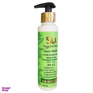 ژل شستشو صورت اسموت درم مدل لوتوس حجم 200 میلی لیتر