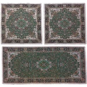 ست سه تکه رومیزی ترمه کد TRSETE7