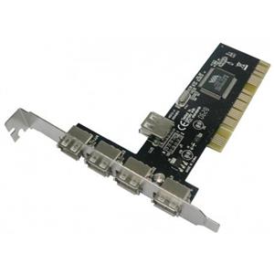 کارت PCI USB 2.0 5 Ports USB 2.0 PCI HUB CARD NEC PCI Controller Card ADAPTER