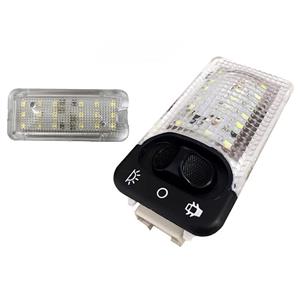 چراغ سقف و صندوق خودرو تک لایت مدل AM 5964 مناسب برای سمند مجموعه 2 عددی