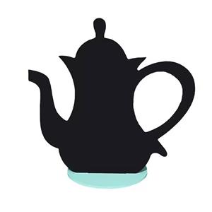 تخته سیاه طرح قوری مدل 021R سایز 15×30 سانتی متر