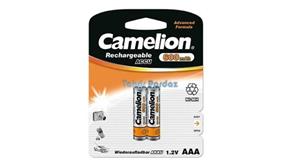 باتری نیم قلم شارژی کملیون600 Camelion AAA Advanced Formula 600 mAh ReChargeable 2Pics Battery