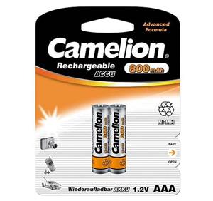 باتری نیم قلم شارژی کملیون600 Camelion AAA Advanced Formula 600 mAh ReChargeable 2Pics Battery