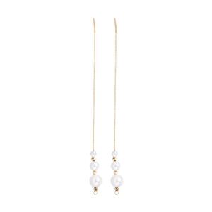 گوشواره طلا 18 عیار زنانه مایا ماهک مدل ZME0867 Maya Mahak ZME0867 Gold Earring For Women