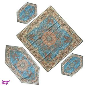 ست 4 تکه رومیزی ترمه کد 3004