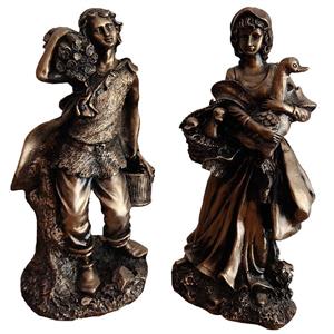 مجسمه لیلپار طرح کشاورز مدل DKA-6080 مجموعه دو عددی