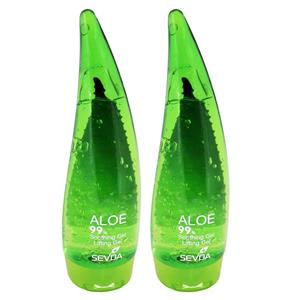 ژل ضد چروک سودا مدل آلوئه ورا حجم 250 میلی لیتر مجموعه 2 عددی