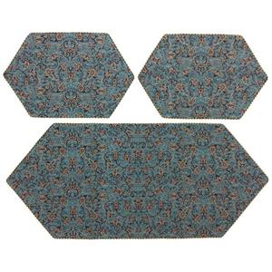 ست 3 تکه رومیزی ترمه کد TRSETE59