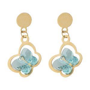 گوشواره طلا 18 عیار زنانه مایا ماهک مدل ME0892 Maya Mahak ME0892 Gold Earring For Women