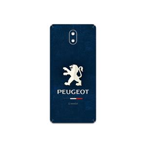 برچسب پوششی ماهوت مدل Peugeot مناسب برای گوشی موبایل نوکیا 3.1 MAHOOT  Peugeot Cover Sticker for Nokia 3.1