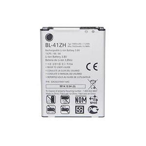 باتری موبایل مدل BL-41ZH ظرفیت 1900 میلی آمپر ساعت مناسب برای گوشی موبایل ال جی Leon