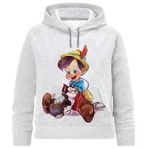 هودی پسرانه مدل پینوکیو گربه F 390