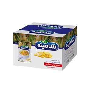 کنسرو ذرت شیرین شامینه - ۳۵۰ گرم بسته 24 عددی