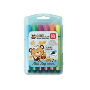 ماژیک رنگ آمیزی 12 رنگ دلی کد DL-7062