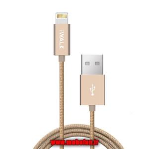 کابل تبدیل USB به لایتنینگ آی واک مدل CSS002L طول 2 متر iWalk CSS002L USB To Lightning Cable 2m