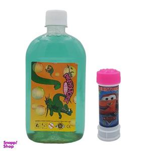 حباب ساز مدل ماشین ها کد K100 به همراه مایع حباب ساز