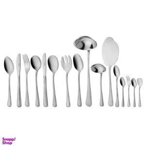 سرویس قاشق و چنگال 98 پارچه ناب استیل مدل برلین