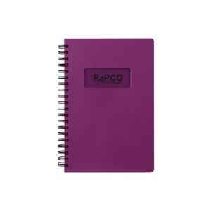 دفتر یادداشت 100 برگ پاپکو مدل متالیک NB-643BC کد HT01 