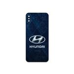 برچسب پوششی ماهوت مدل Hyundai مناسب برای گوشی موبایل اپل iPhone X
