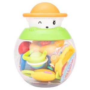 جغجغه طرح آدمک مجموعه 8 عددی