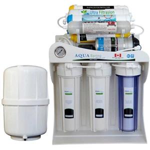 دستگاه تصفیه کننده آب آکوآ اسپرینگ مدل UF - SF4800 به همراه فیلتر مجموعه 4 عددی