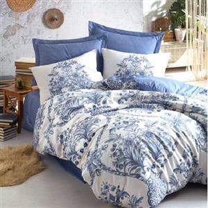 سرویس ملحفه کاتن باکس مدل Bohem دو نفره 4 تکه