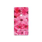 برچسب پوششی ماهوت مدل Pink-Flower مناسب برای گوشی موبایل هیوندای Seoul Mix