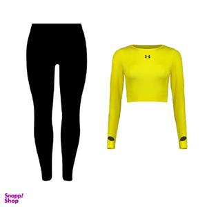 ست نیم تنه و لگینگ ورزشی زنانه مدل 6301