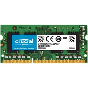 رم لپ تاپ کروشیال مدل DDR3L 1600MHz ظرفیت 8 گیگابایت