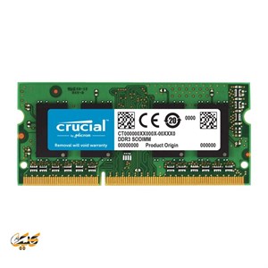 رم لپ تاپ کروشیال مدل DDR3L 1600MHz ظرفیت 8 گیگابایت
