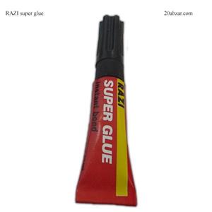 چسب قطره ای رازی مدل Super Glue حجم 3 میلی لیتر