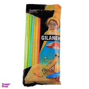 نی نوشیدنی یکبار مصرف مدل AT495 بسته 100 عددی