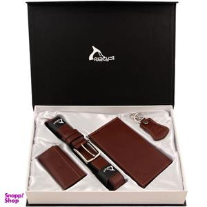 ست هدیه مردانه آدین چرم مدل DS18+G1