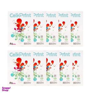 کاغذ A5 سل پرینت کد 03 بسته 5000 عددی