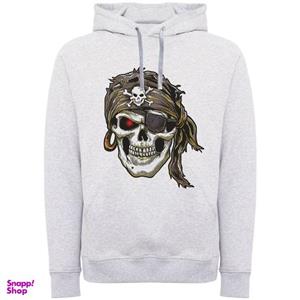 هودی زنانه مدل اسکلت دزد F778