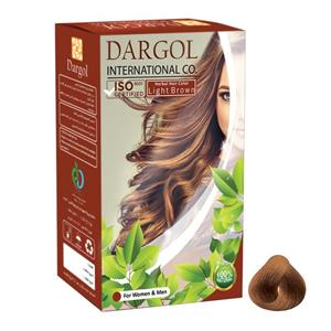 پودر رنگ مو دارگل مدل DB.1004 وزن 120 گرم رنگ قهوه ای روشن